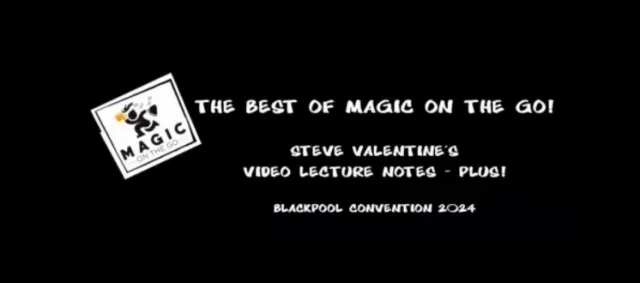Steve Valentine's Video Lecture Notes part 1 (Blackpool Conventi - Click Image to Close